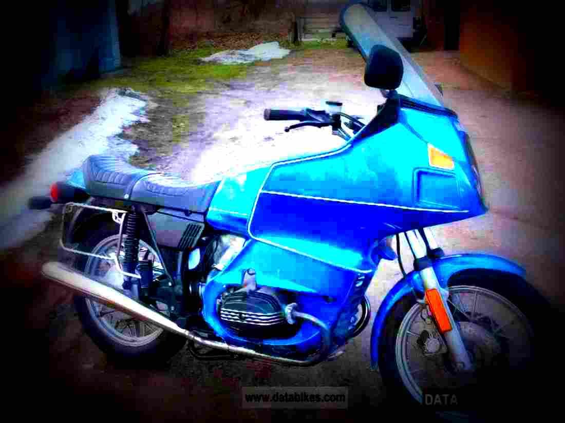 BMW R 65 1986 5 motorbike A4 Photo Print