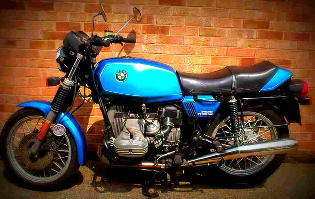 BMW R 65 1987 6 motorbike A4 Photo Print