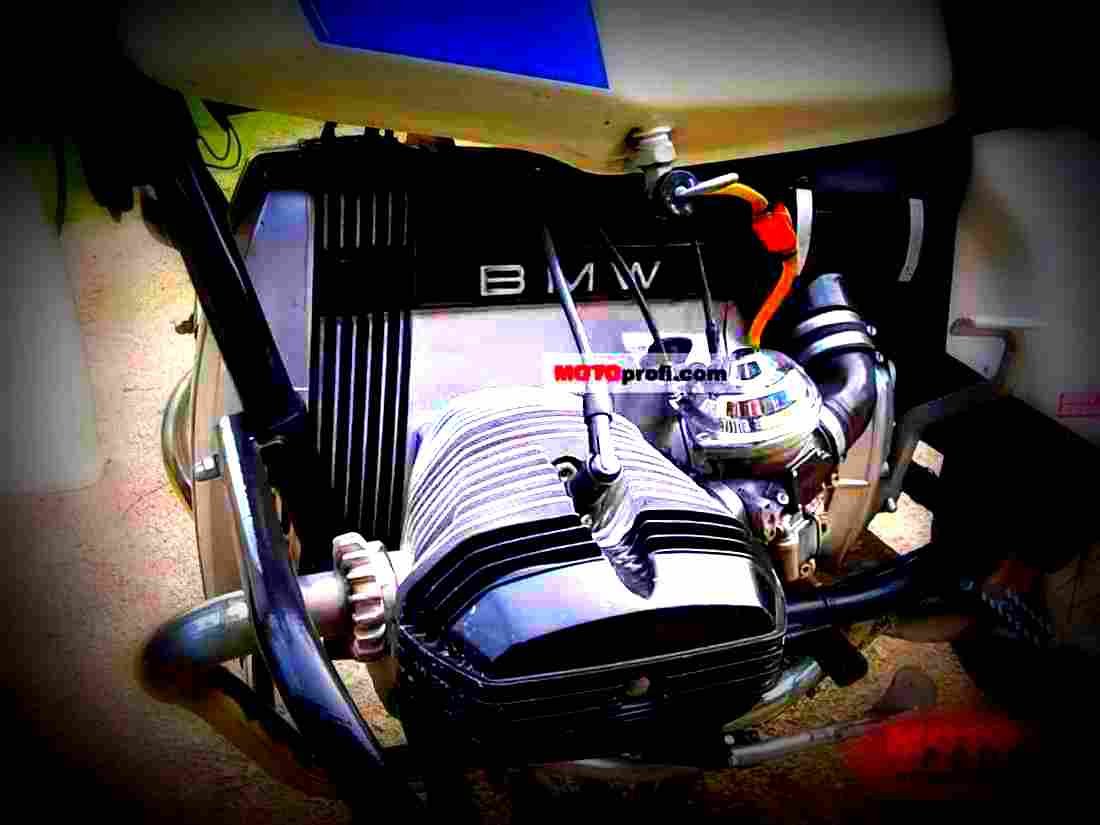 BMW R 65 1988 3 motorbike A4 Photo Print