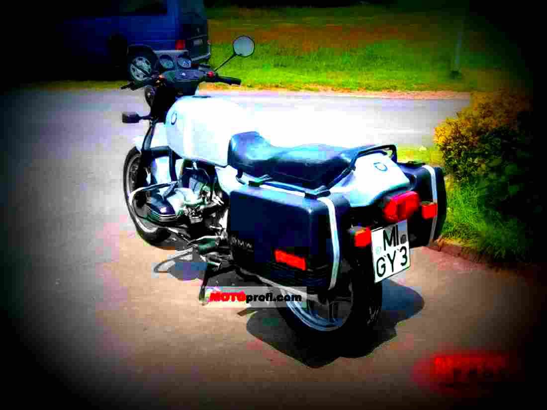 BMW R 65 1988 6 motorbike A4 Photo Print