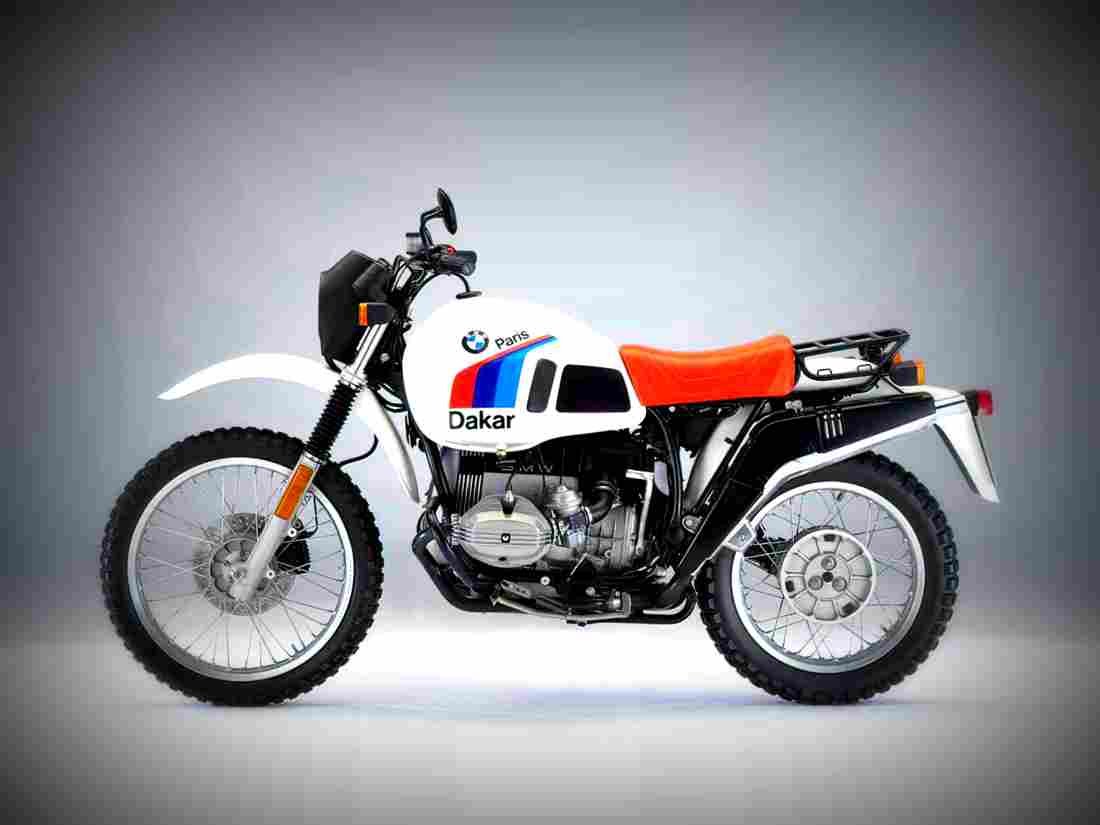BMW R 65 1990 5 motorbike A4 Photo Print