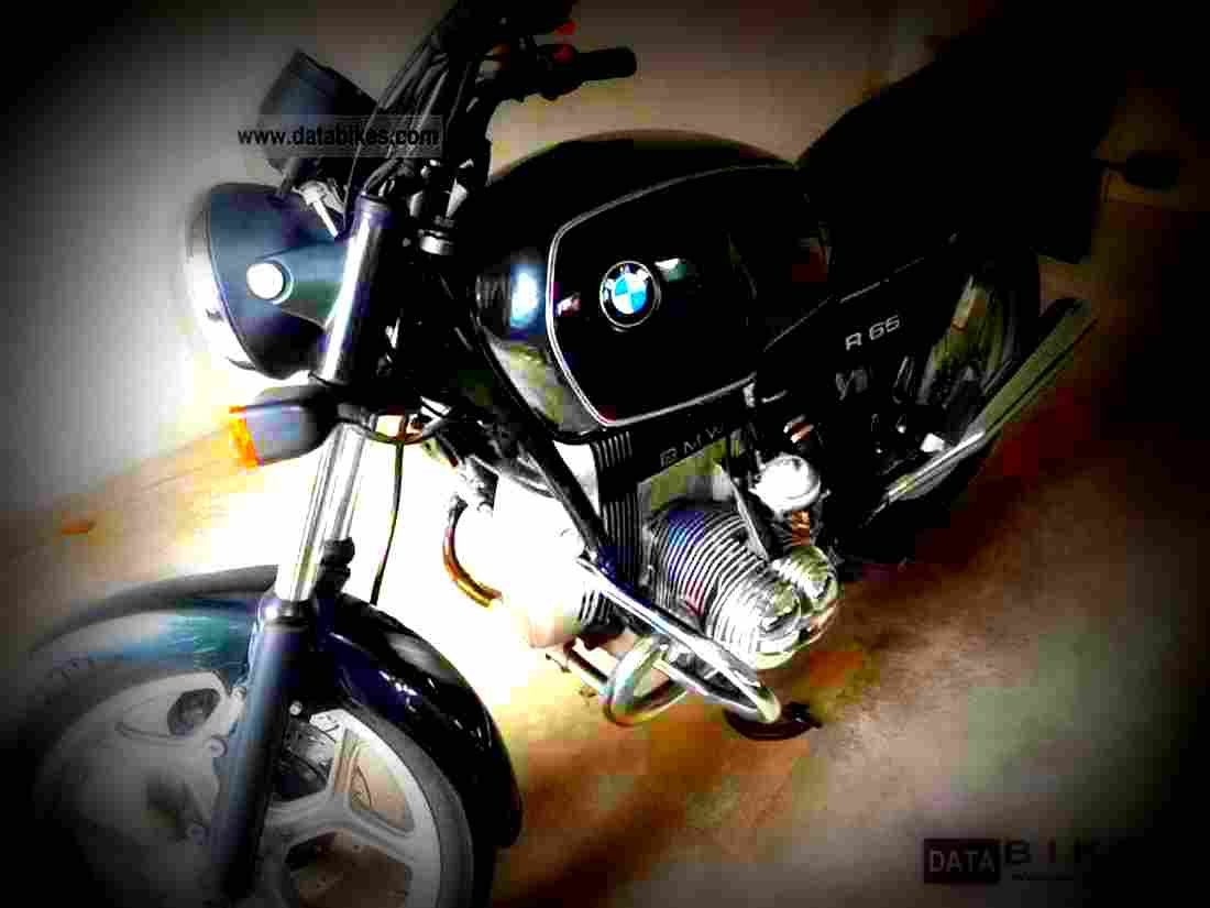BMW R 65 1992 1 motorbike A4 Photo Print