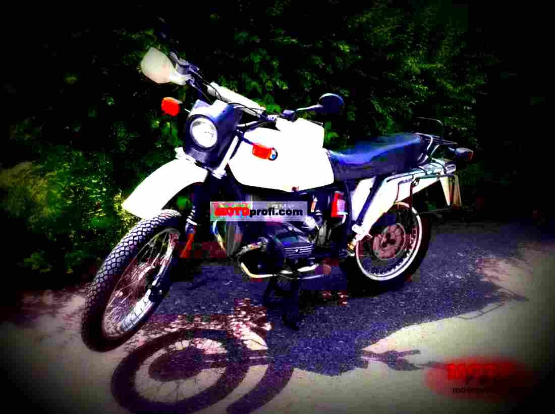 BMW R 65 GS 1988 2 motorbike A4 Photo Print