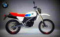 BMW R 65 GS 1990 1 motorbike A4 Photo Print
