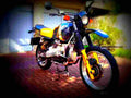 BMW R 65 GS 1990 2 motorbike A4 Photo Print