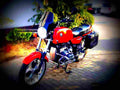 BMW R 65 GS 1990 3 motorbike A4 Photo Print