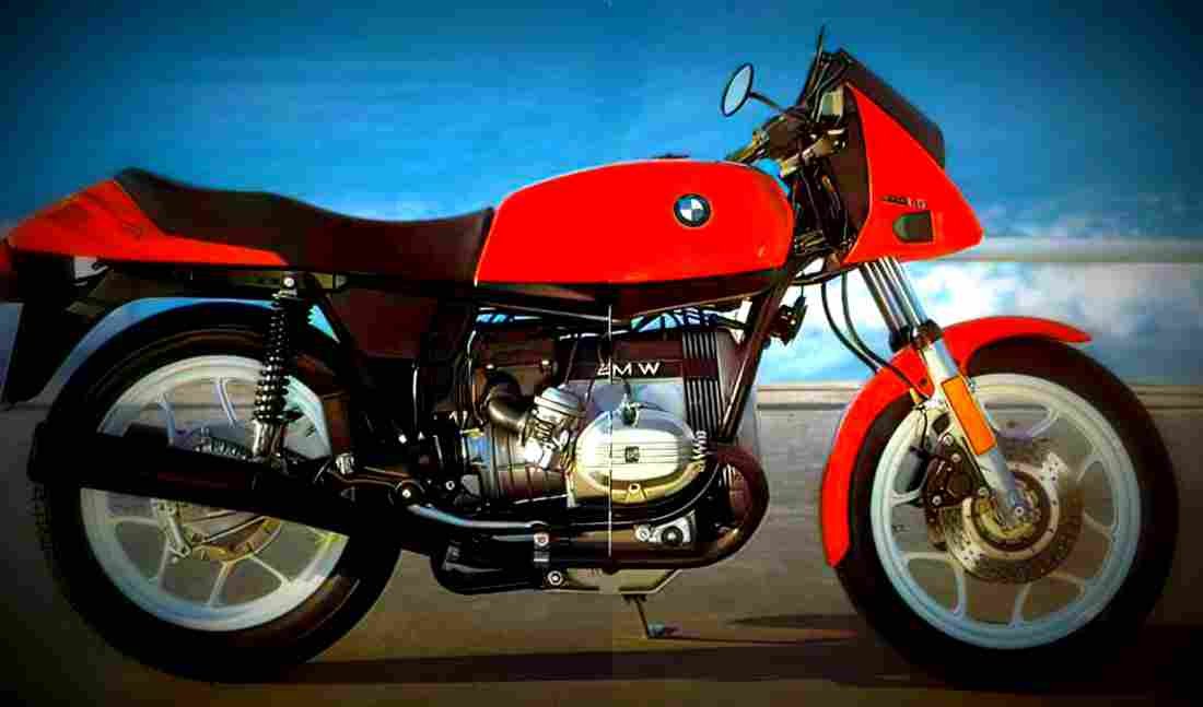 BMW R 65 LS 1982 5 motorbike A4 Photo Print