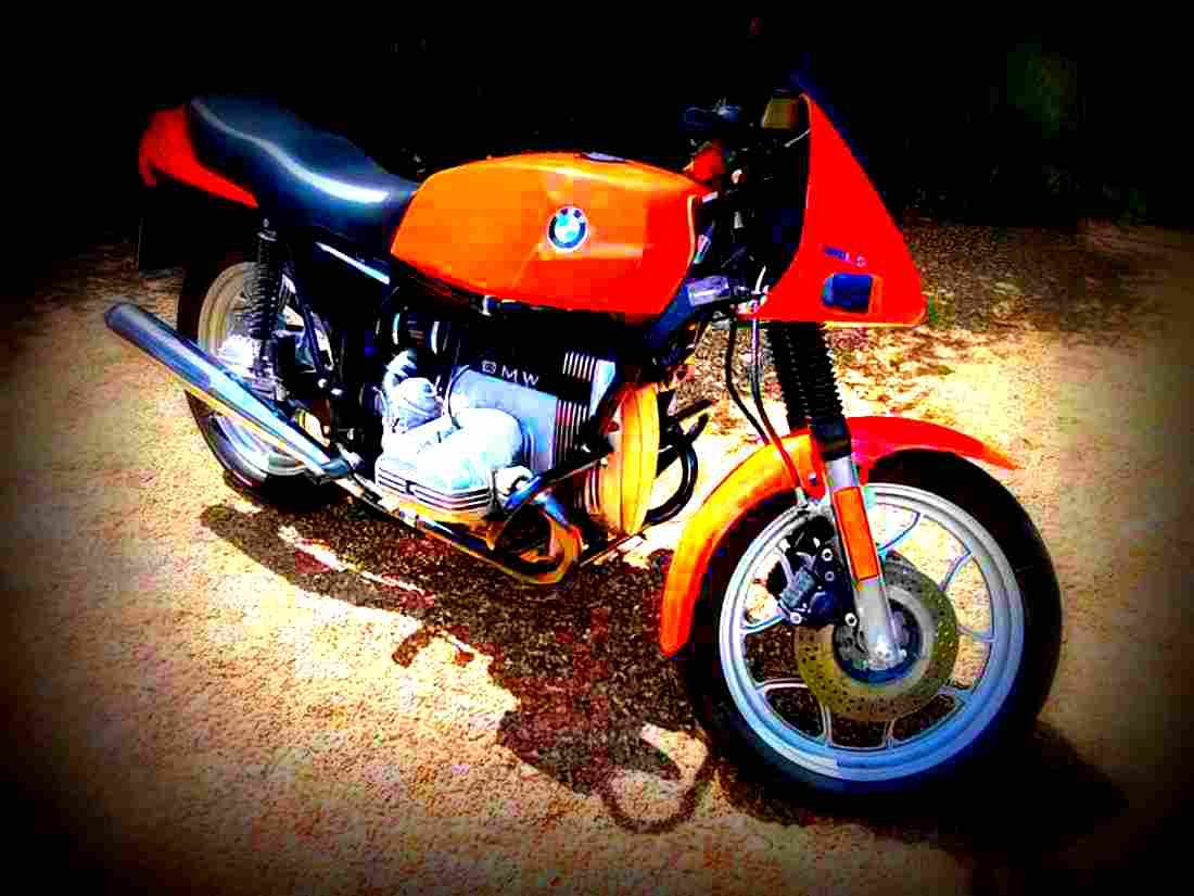 BMW R 65 LS 1984 2 motorbike A4 Photo Print