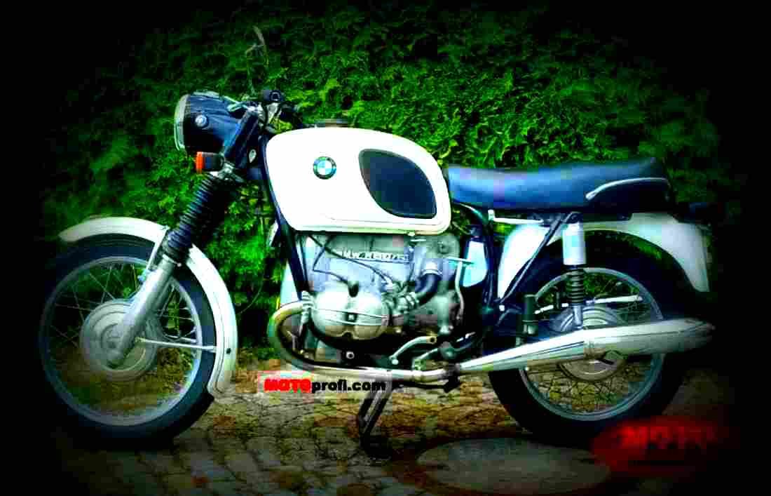BMW R 65 (reduced effect) 1985 3 motorbike A4 Photo Print