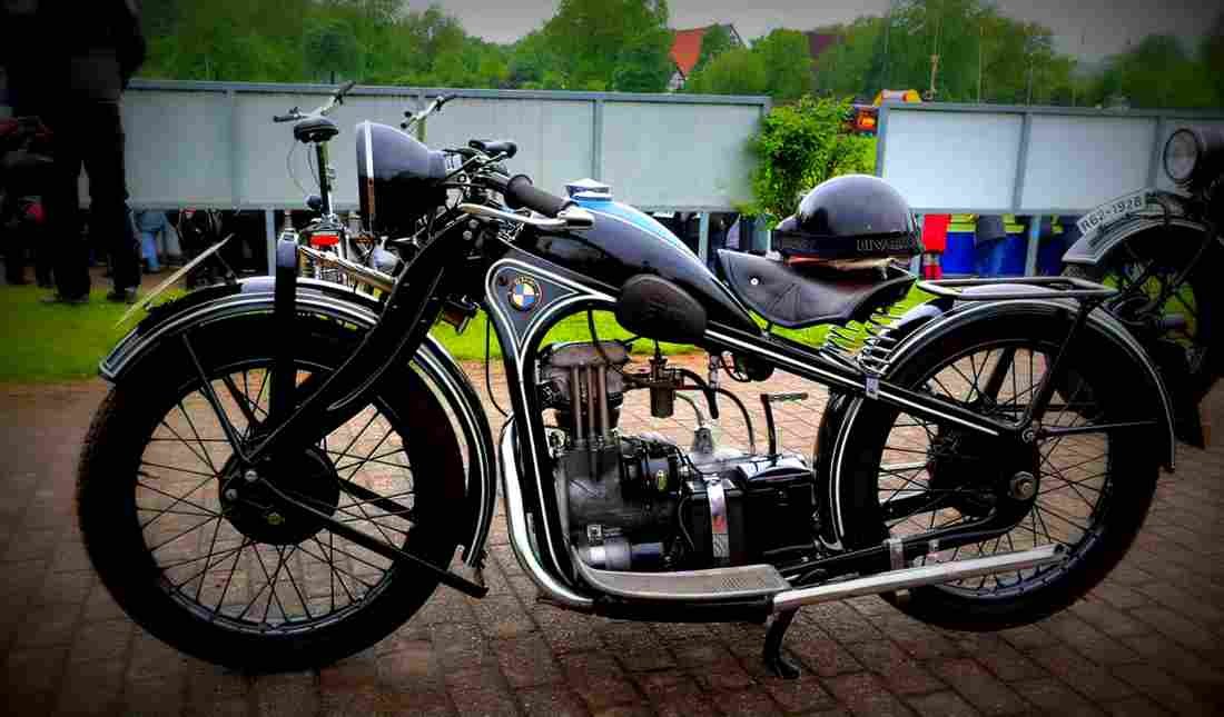 BMW R 65 (reduced effect) 1986 2 motorbike A4 Photo Print