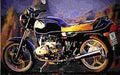 BMW R 65 (reduced effect) 1987 6 motorbike A4 Photo Print