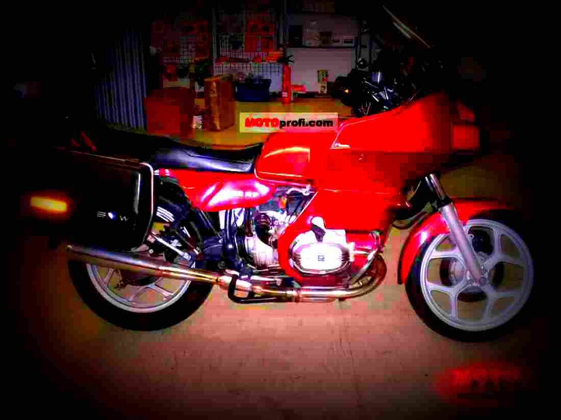 BMW R 80 1987 2 motorbike A4 Photo Print