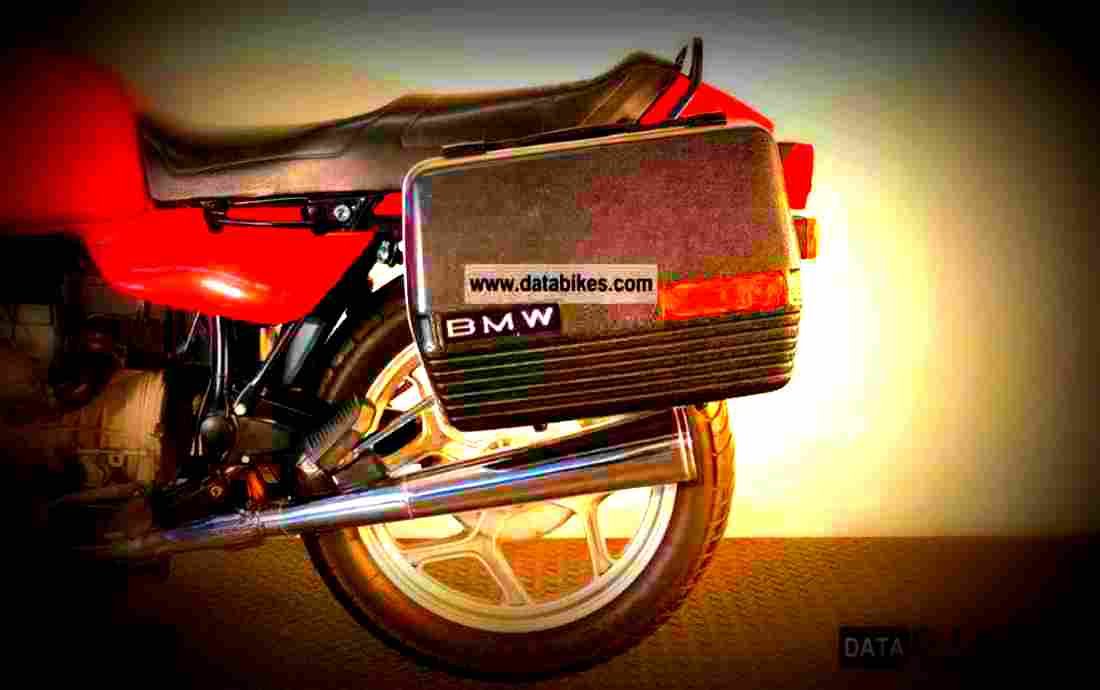 BMW R 80 1989 4 motorbike A4 Photo Print