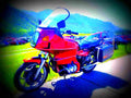 BMW R 80 1989 5 motorbike A4 Photo Print