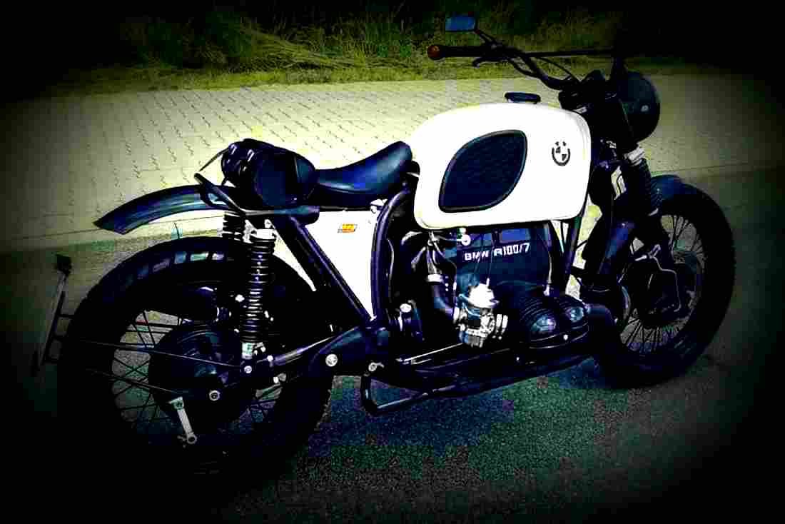 BMW R 80 1990 3 motorbike A4 Photo Print