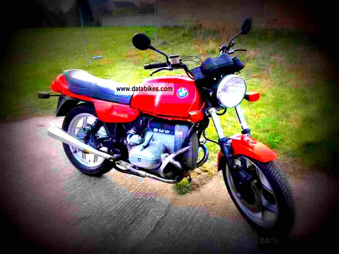 BMW R 80 1990 4 motorbike A4 Photo Print