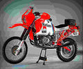 BMW R 80 1991 6 motorbike A4 Photo Print