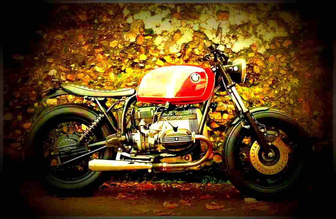 BMW R 80 1992 3 motorbike A4 Photo Print
