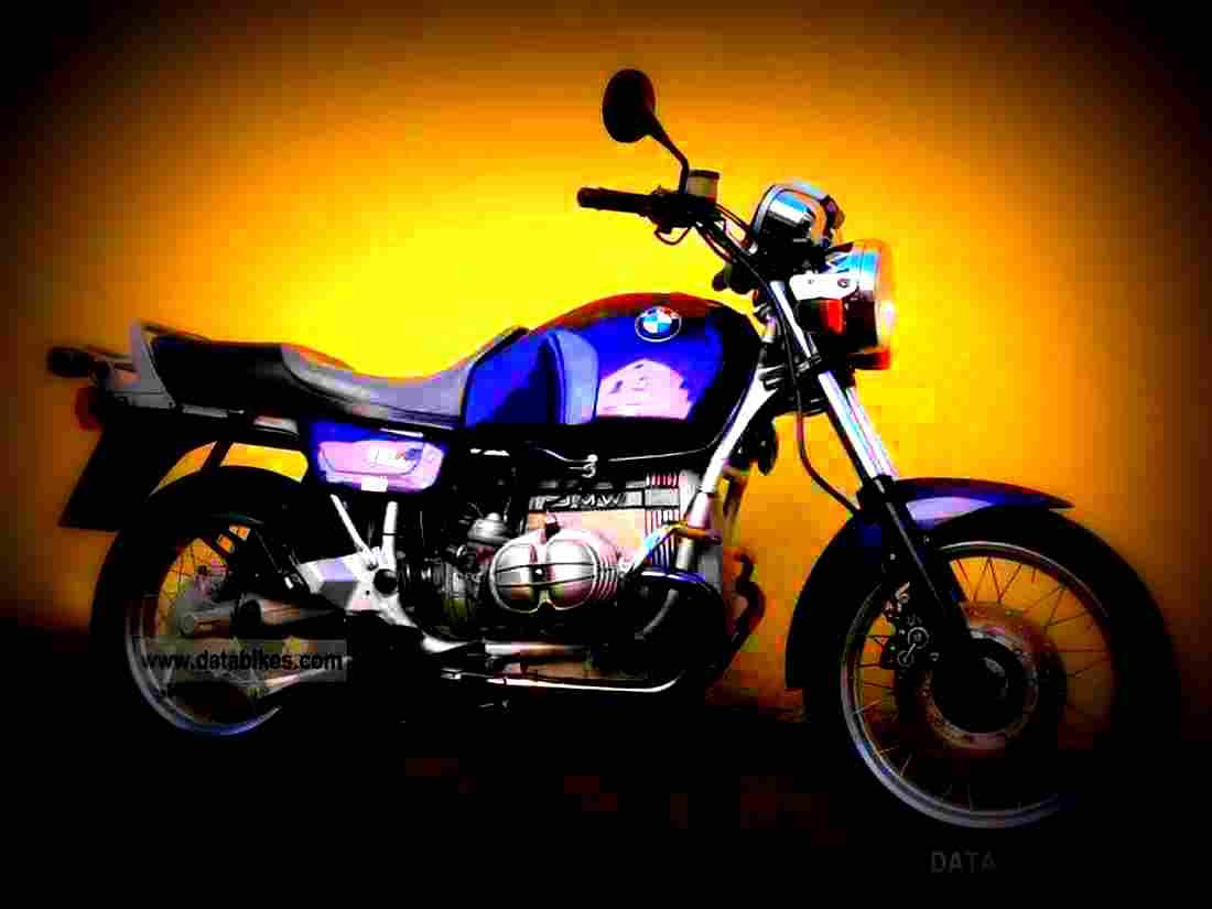 BMW R 80 1993 1 motorbike A4 Photo Print