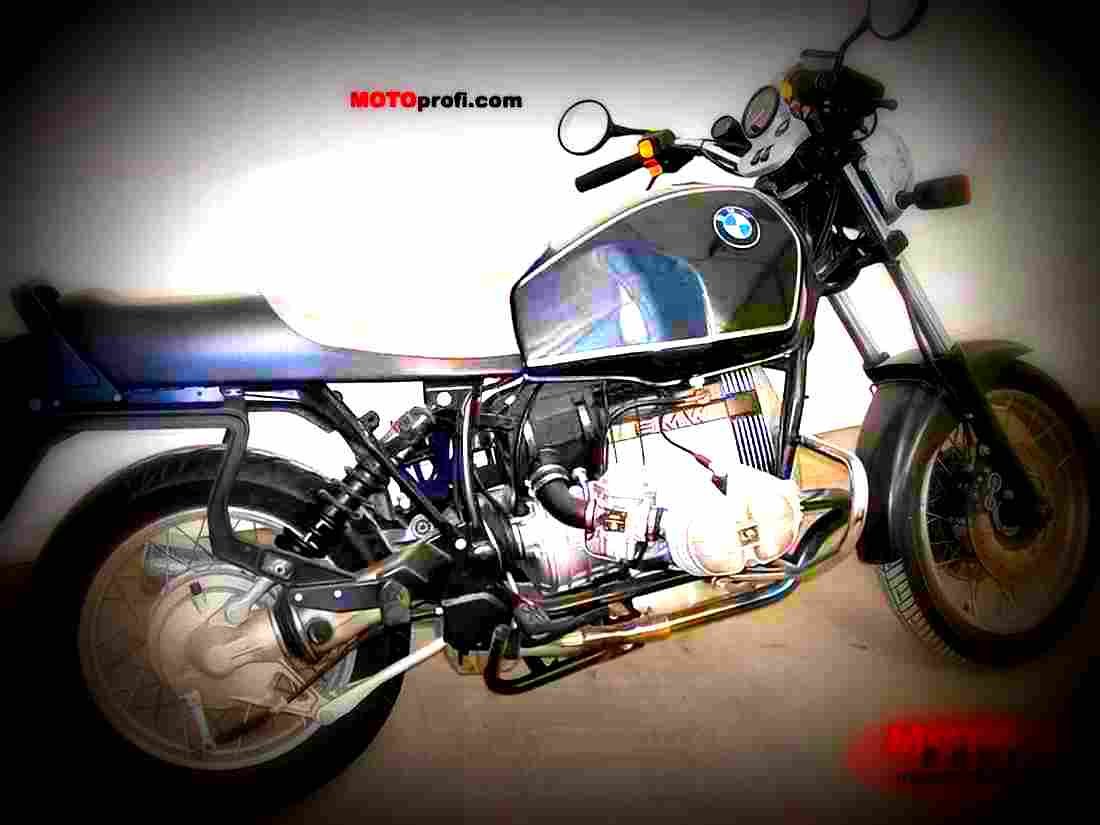 BMW R 80 1993 4 motorbike A4 Photo Print