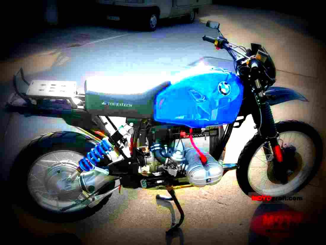 BMW R 80 1994 2 motorbike A4 Photo Print