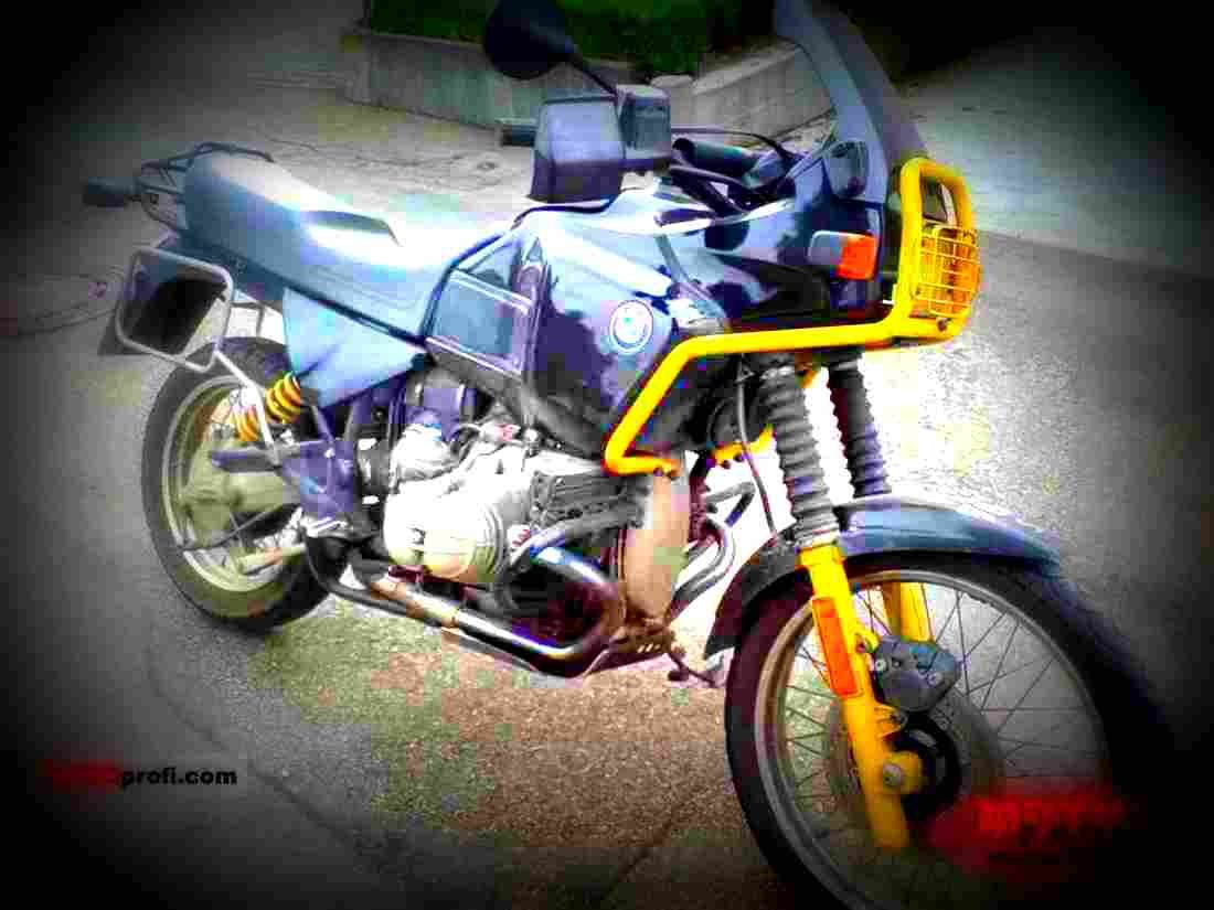 BMW R 80 1994 5 motorbike A4 Photo Print