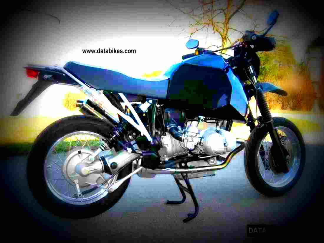 BMW R 80 GS 1988 3 motorbike A4 Photo Print