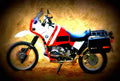 BMW R 80 GS 1988 6 motorbike A4 Photo Print