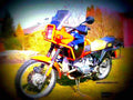 BMW R 80 GS 1989 2 motorbike A4 Photo Print