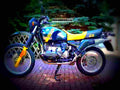 BMW R 80 GS 1989 4 motorbike A4 Photo Print