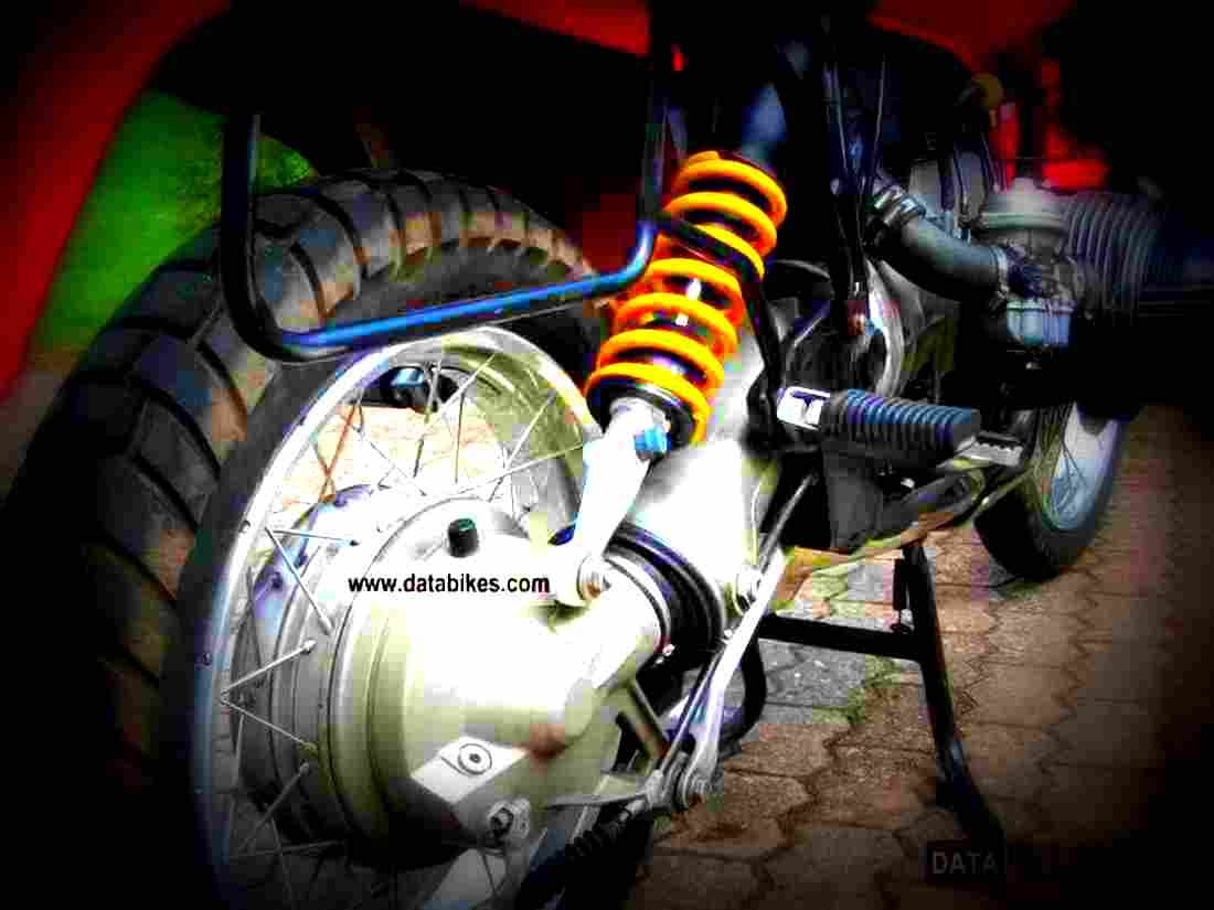 BMW R 80 GS 1990 5 motorbike A4 Photo Print