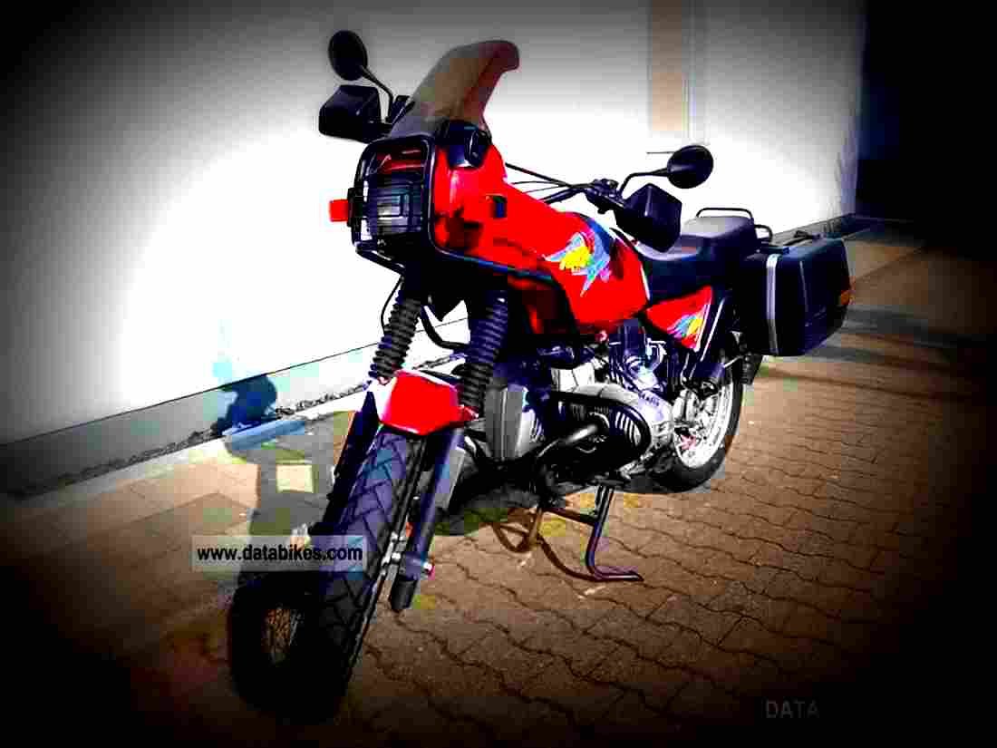 BMW R 80 GS 1993 2 motorbike A4 Photo Print