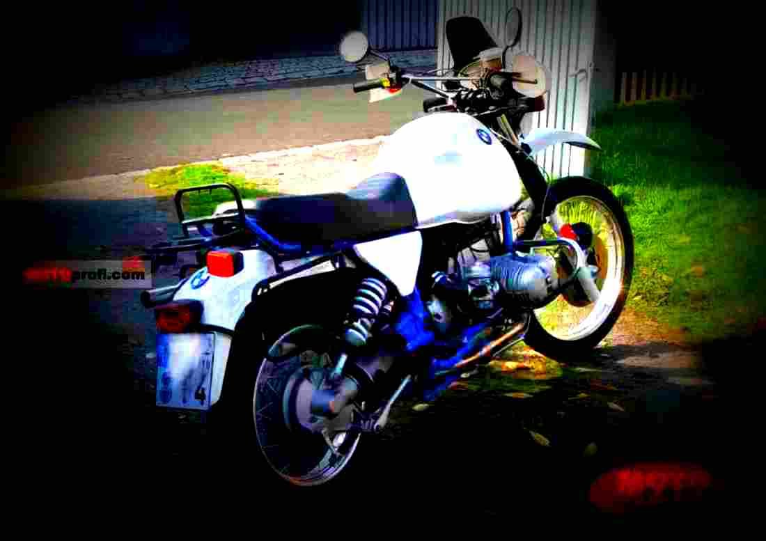 BMW R 80 GS Basic 1997 1 motorbike A4 Photo Print