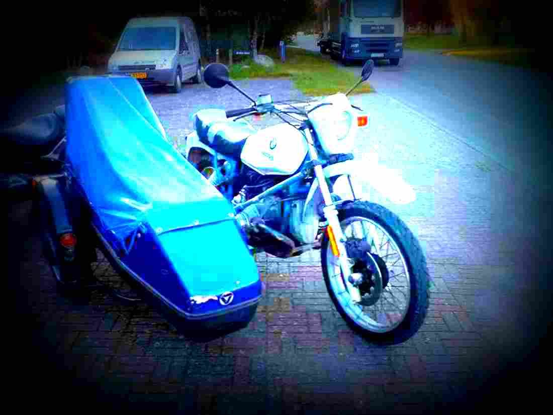 BMW R 80 GS Basic 1997 3 motorbike A4 Photo Print