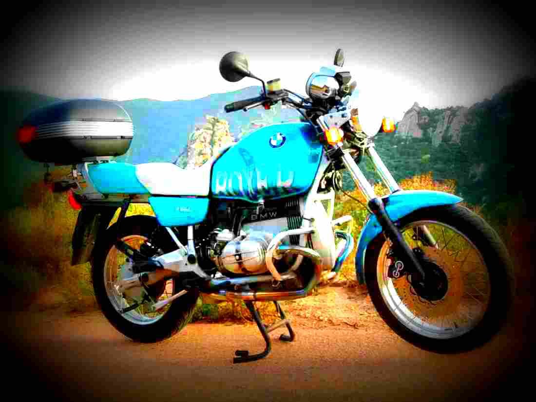 BMW R 80 R Roadster 1994 1 motorbike A4 Photo Print