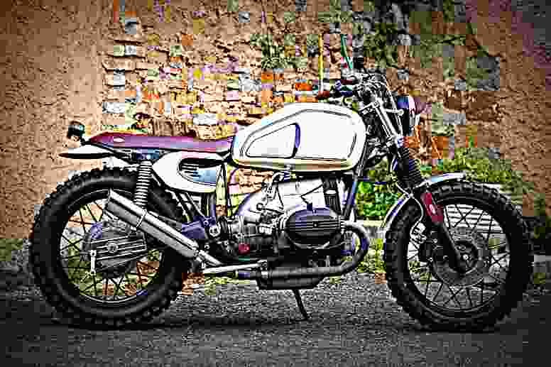 BMW R 80 RT 1983 2 motorbike A4 Photo Print