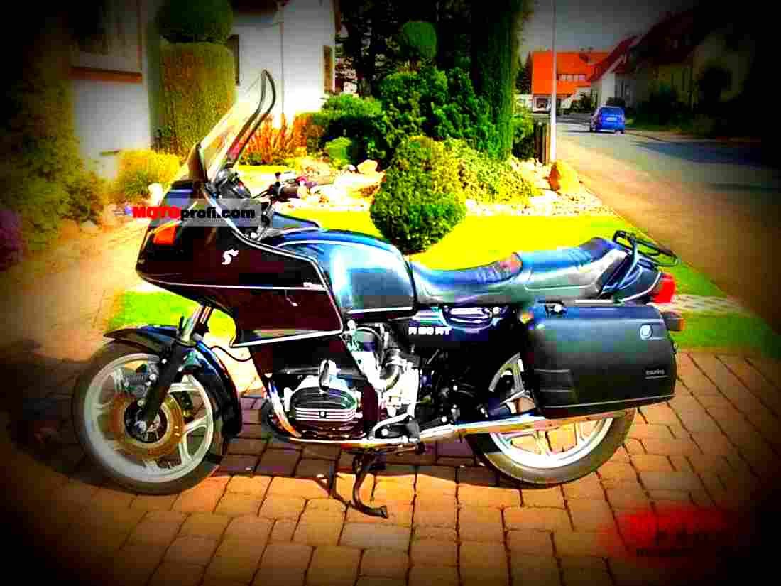 BMW R 80 RT 1983 4 motorbike A4 Photo Print