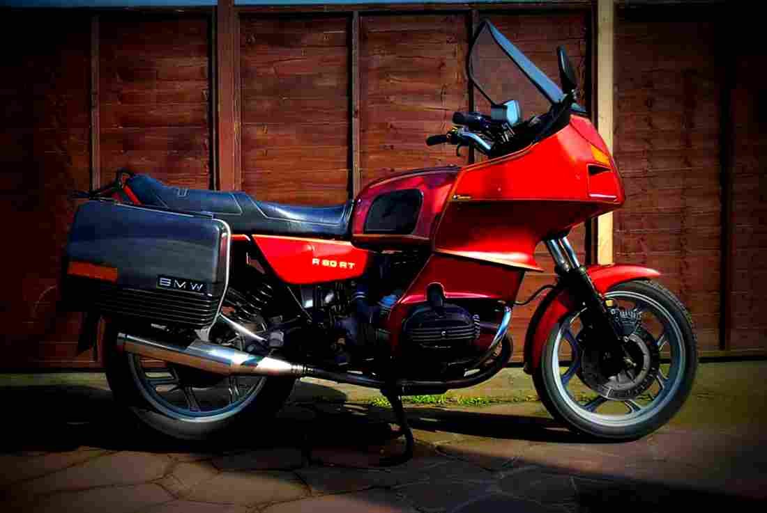 BMW R 80 RT 1986 5 motorbike A4 Photo Print