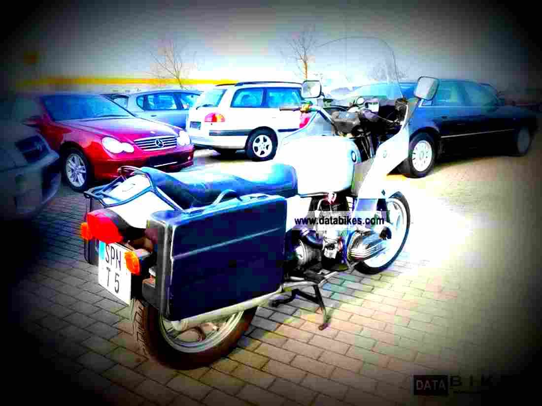 BMW R 80 RT 1989 5 motorbike A4 Photo Print