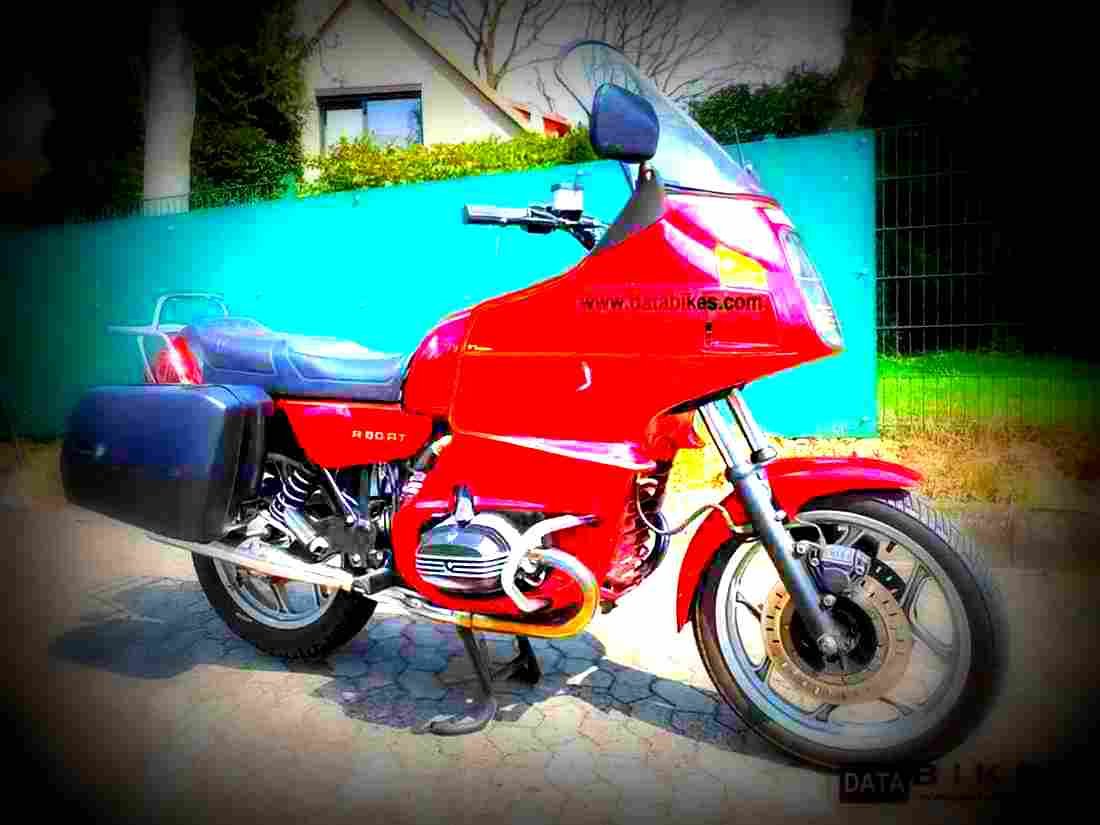 BMW R 80 RT 1990 4 motorbike A4 Photo Print