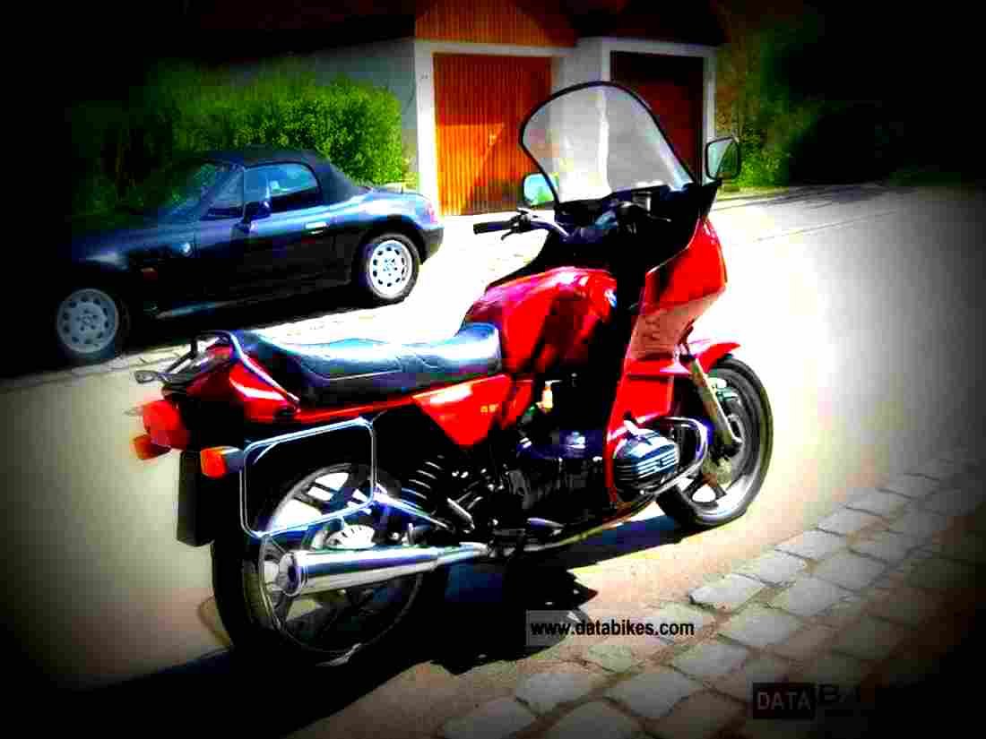 BMW R 80 RT 1990 5 motorbike A4 Photo Print