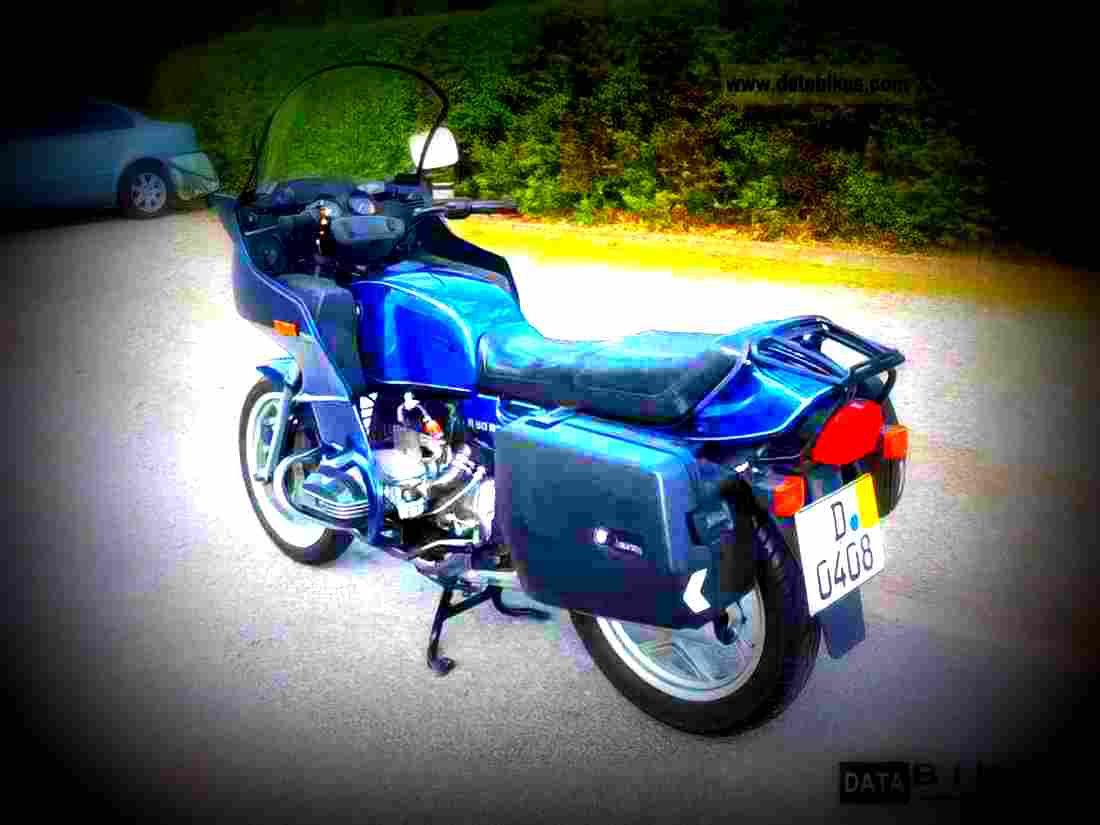 BMW R 80 RT 1991 3 motorbike A4 Photo Print