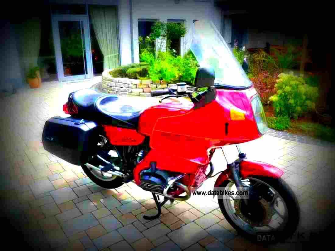 BMW R 80 RT 1993 5 motorbike A4 Photo Print