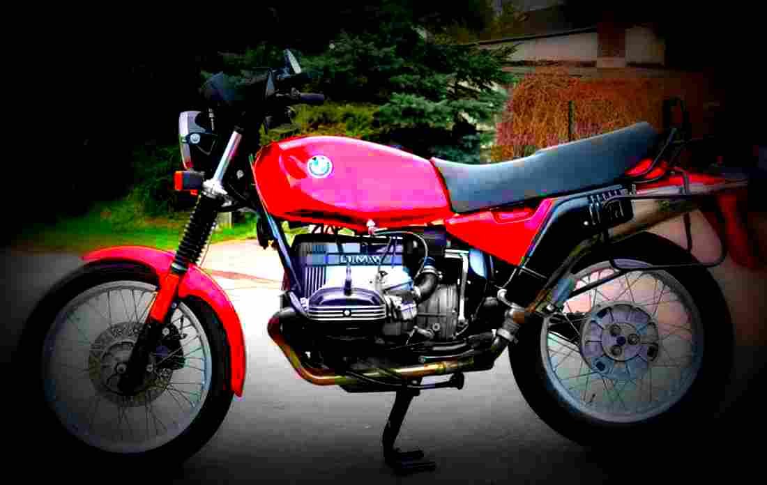 BMW R 80 ST 1982 1 motorbike A4 Photo Print