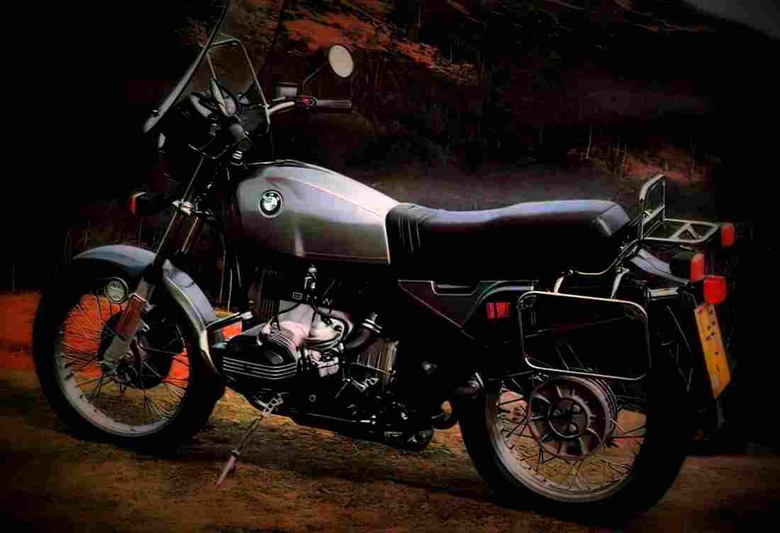 BMW R 80 ST 1982 4 motorbike A4 Photo Print