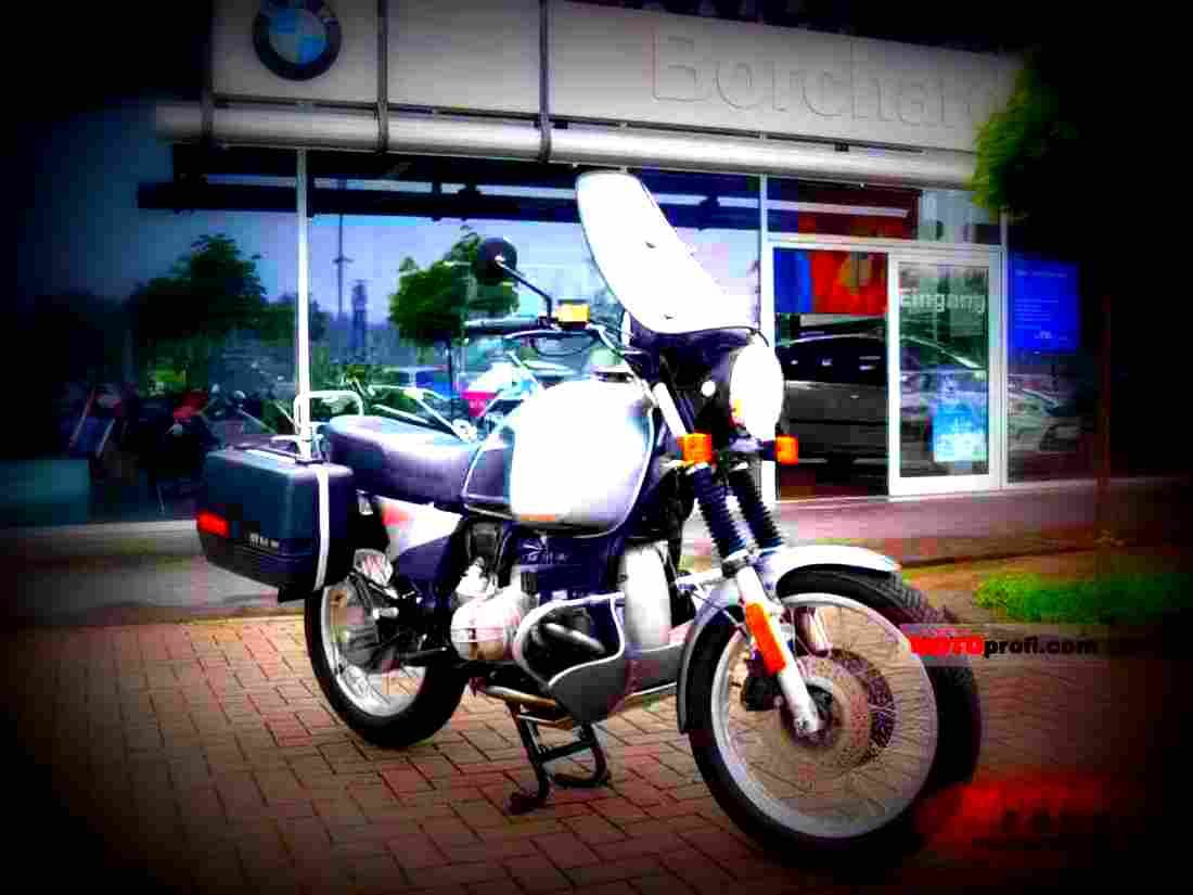 BMW R 80 ST 1983 4 motorbike A4 Photo Print