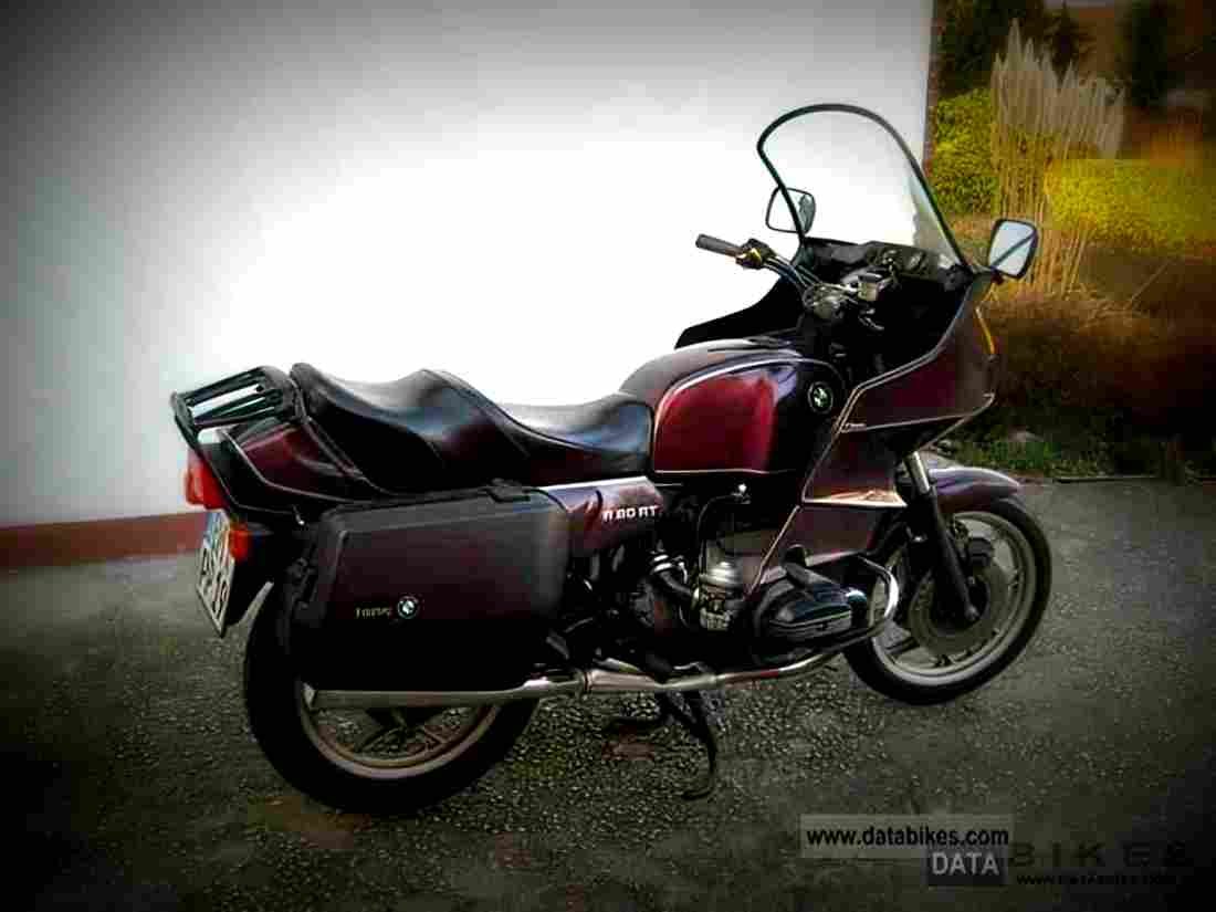 BMW R 80 (reduced effect) 1991 1 motorbike A4 Photo Print