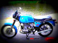 BMW R 80 (reduced effect) 1992 5 motorbike A4 Photo Print