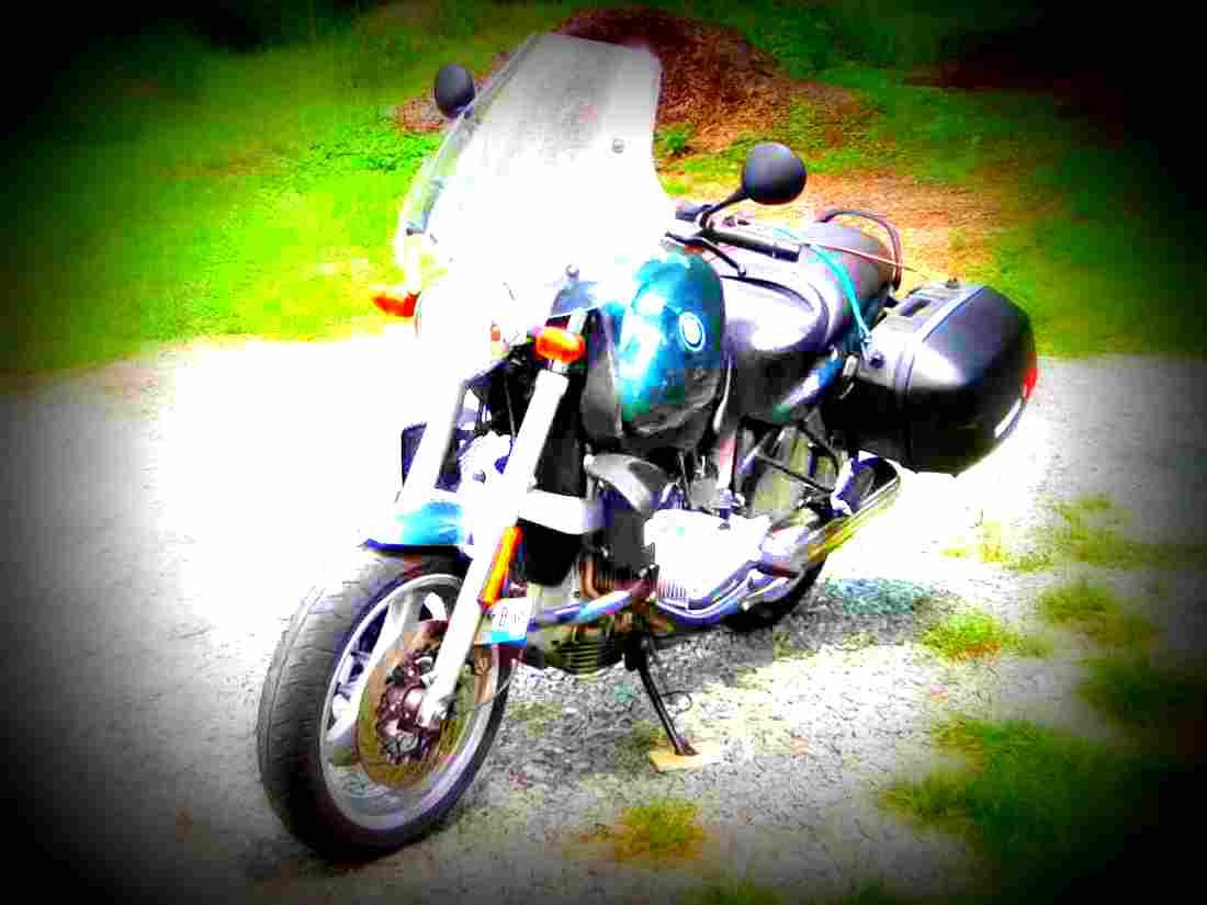 BMW R 850 1995 1 motorbike A4 Photo Print