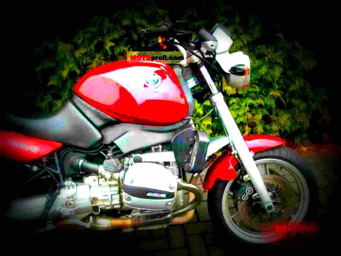 BMW R 850 C Avantgarde 2001 4 motorbike A4 Photo Print
